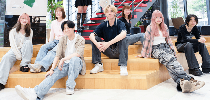 大阪TECHの生徒たち